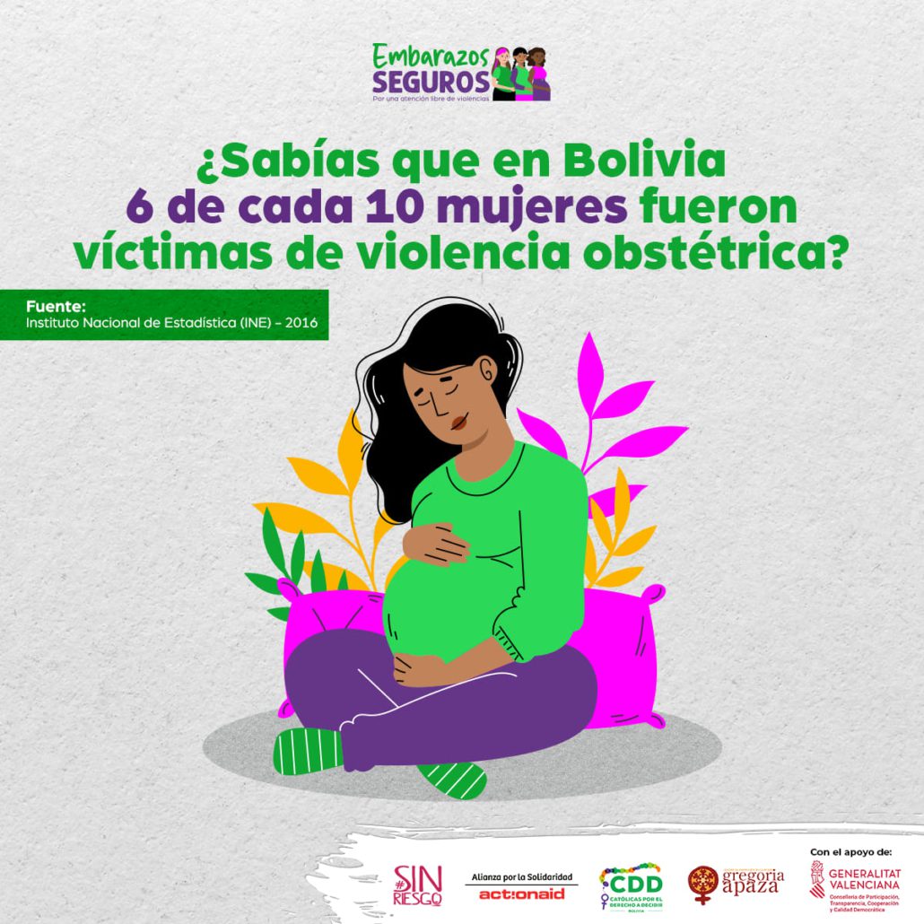 6 de 10 mujeres han sufrido de violencia obstetrica