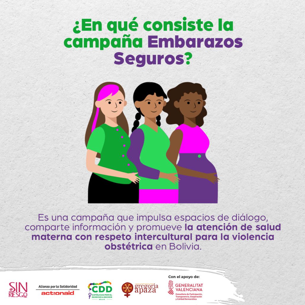 De que consiste la campaña de embarazos seguros