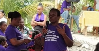 Mujeres rurales en Haití