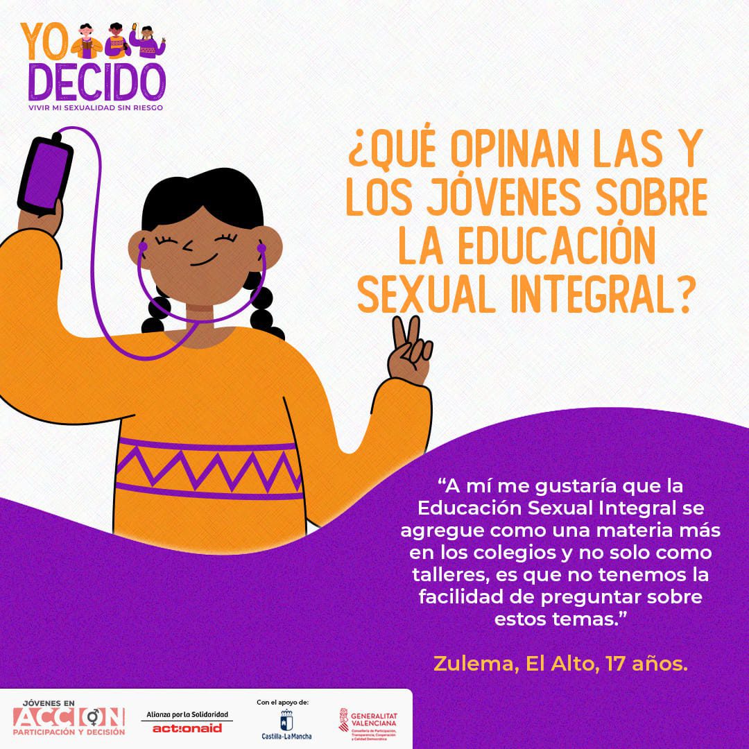 Que opinan los jovenes de la educación sexual integral