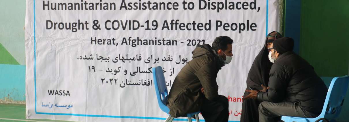 la crisis humanitaria en Afganistán