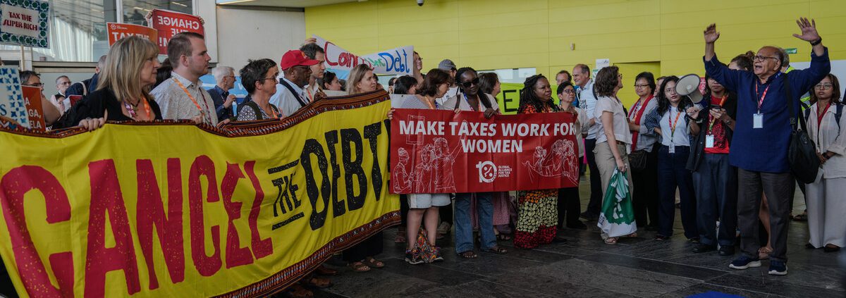 Protesta contra la crisis de la deuda en Sevilla