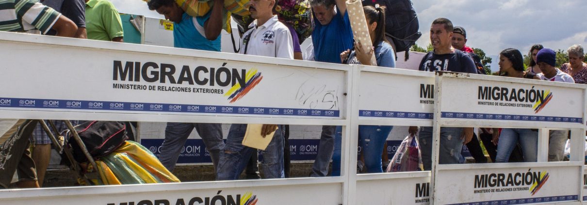 migrantes venezuela violencia