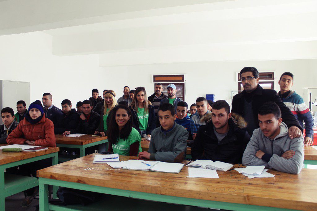 con jovenes en FP Tetuan 2