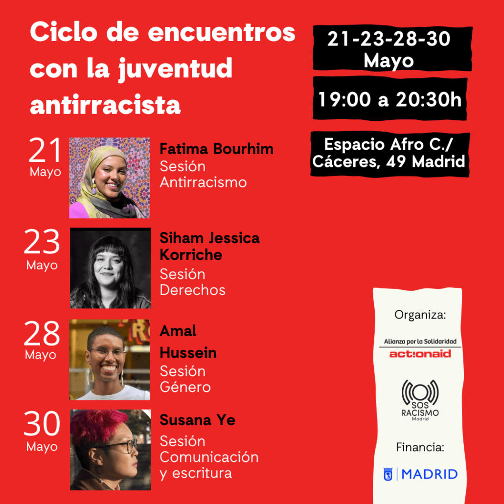 con la juventud antirracista
