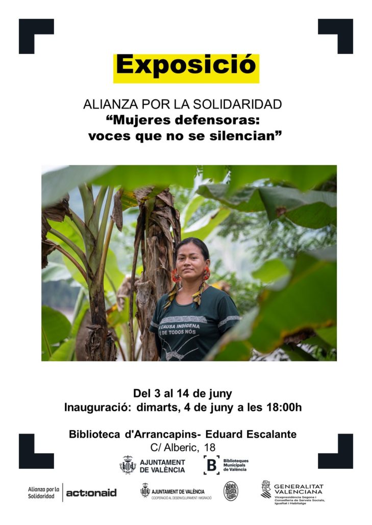 exposición mujeres defensoras