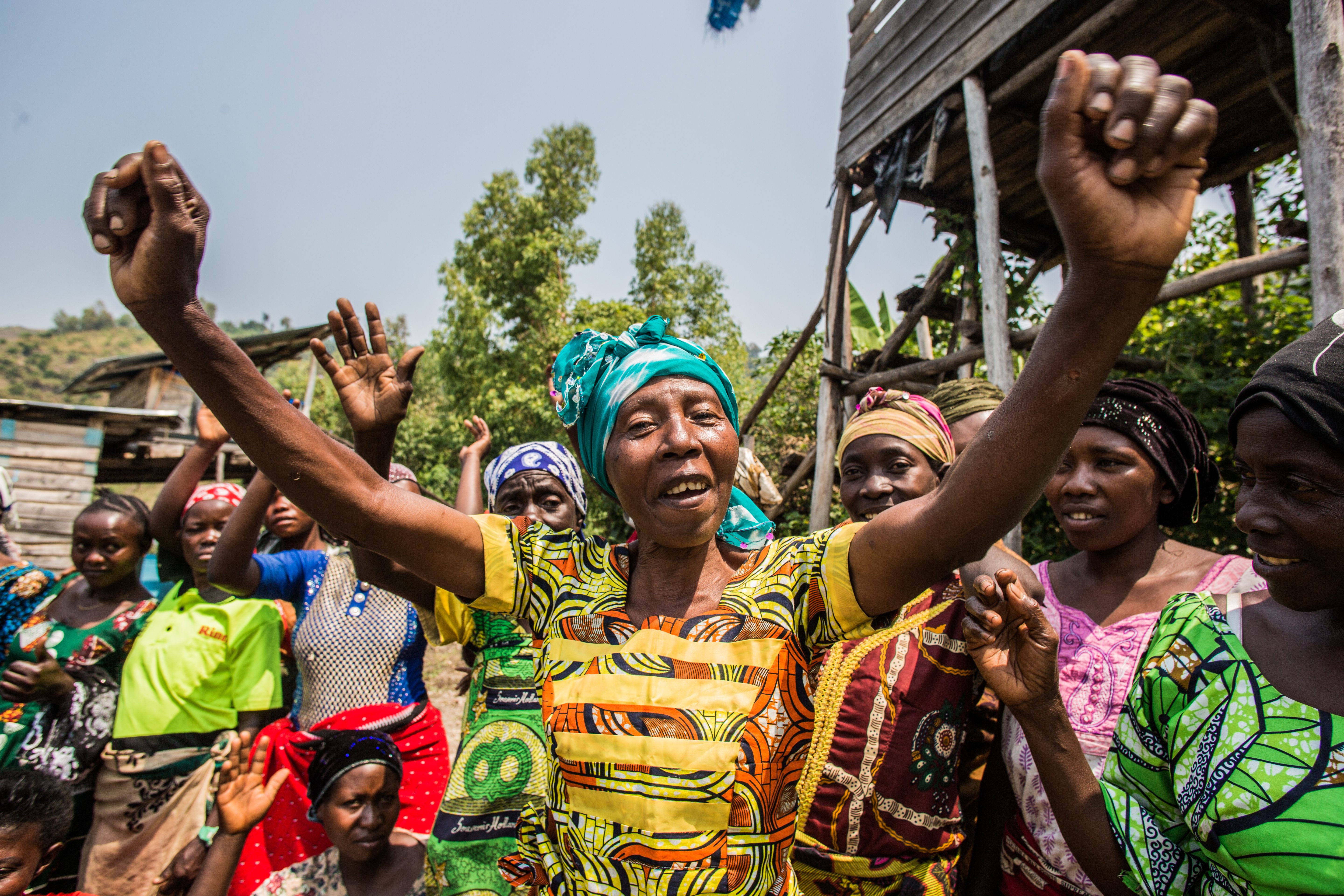 Red global de mujeres y comunidades conectadas por ActionAid en distintos países
