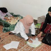 refugiadas sirias en Jerash